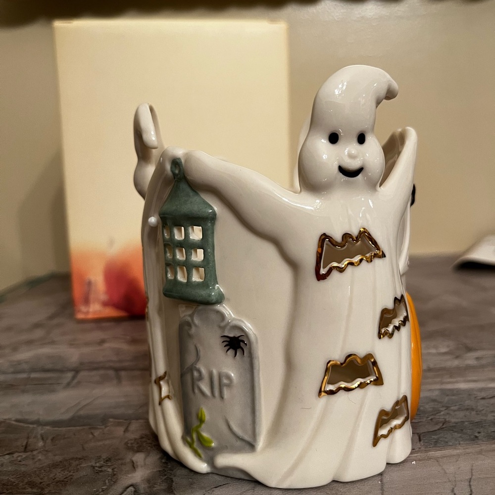 Lenox Halloween Occassion “Dancing Ghost Votive”